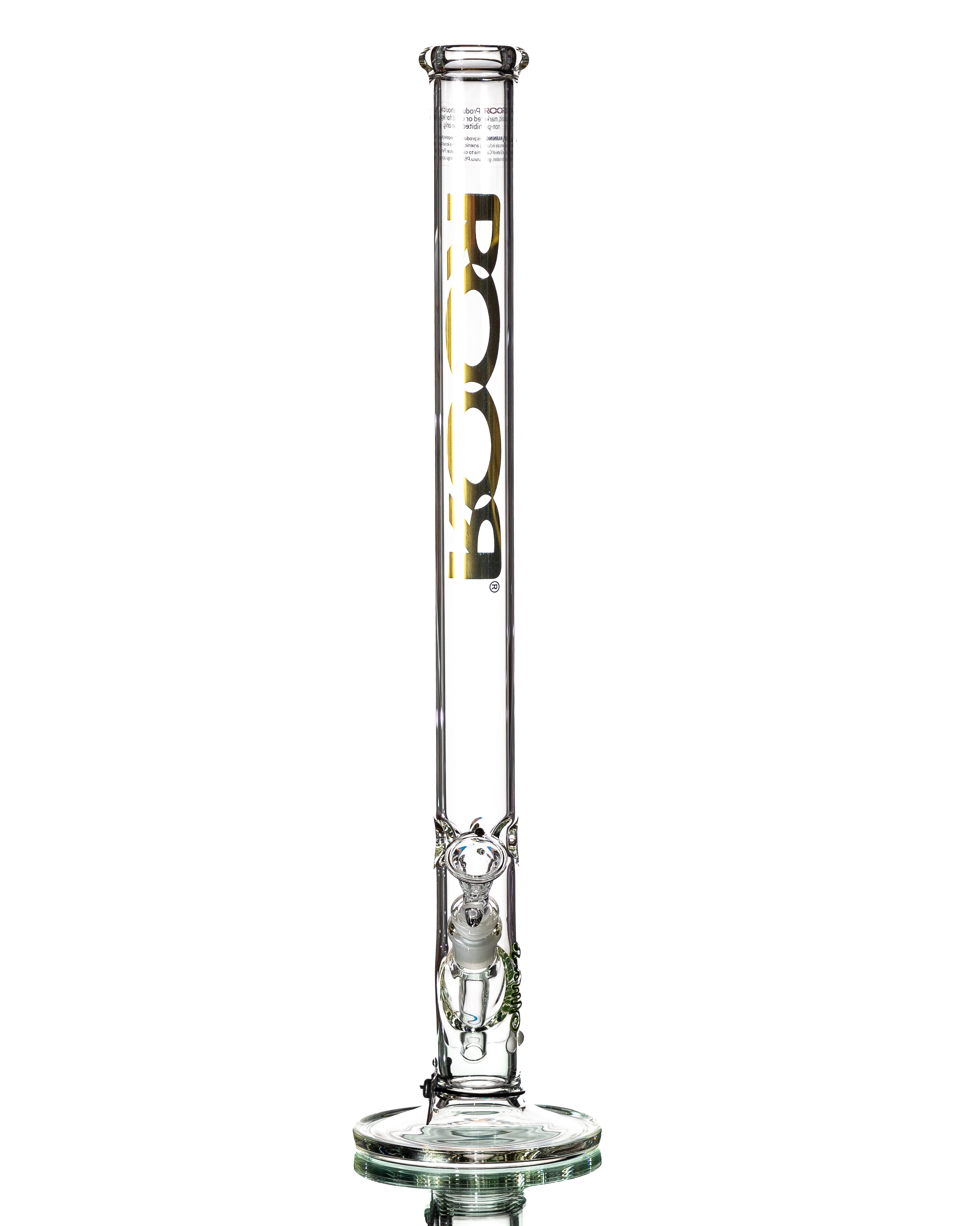 ROOR - 22" Straight Tube - Clear & Gold